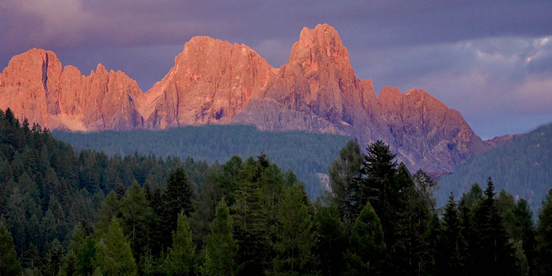 Bellamonte Dolomites panorama